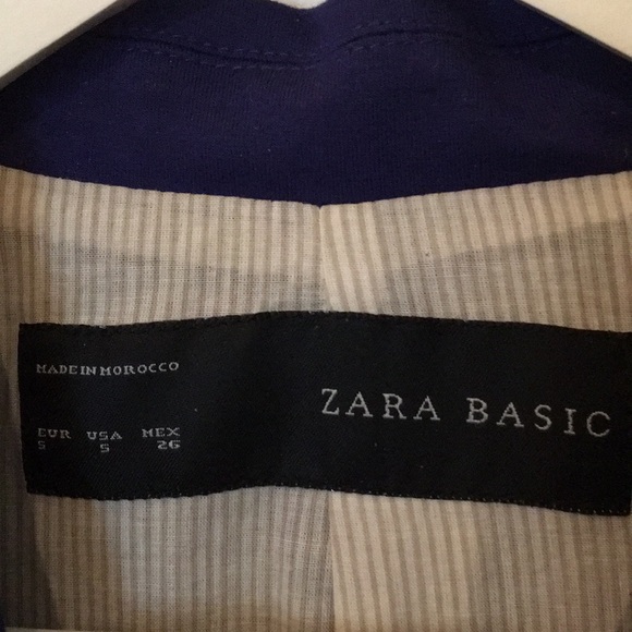 Zara basic blazer ultra blue - Picture 3 of 5
